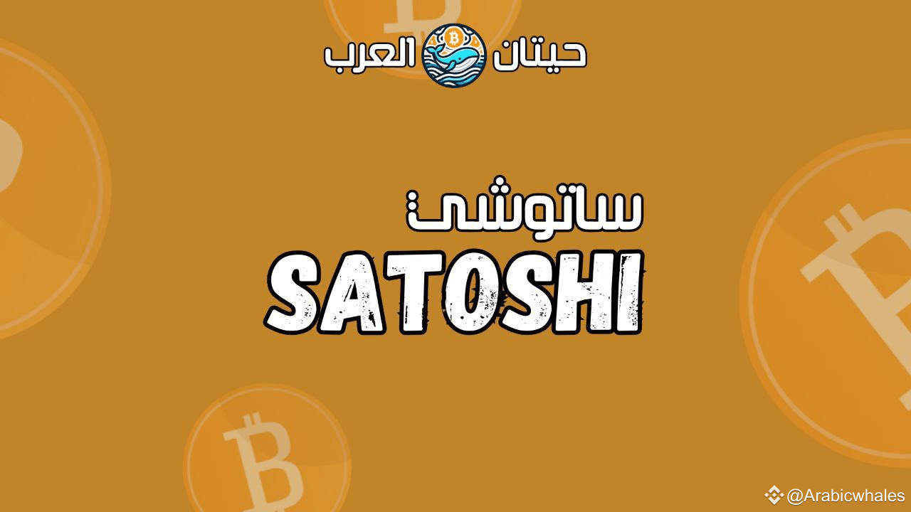 Что такое Сатоши? | حيتان العرب Arabicwhales на Binance Square