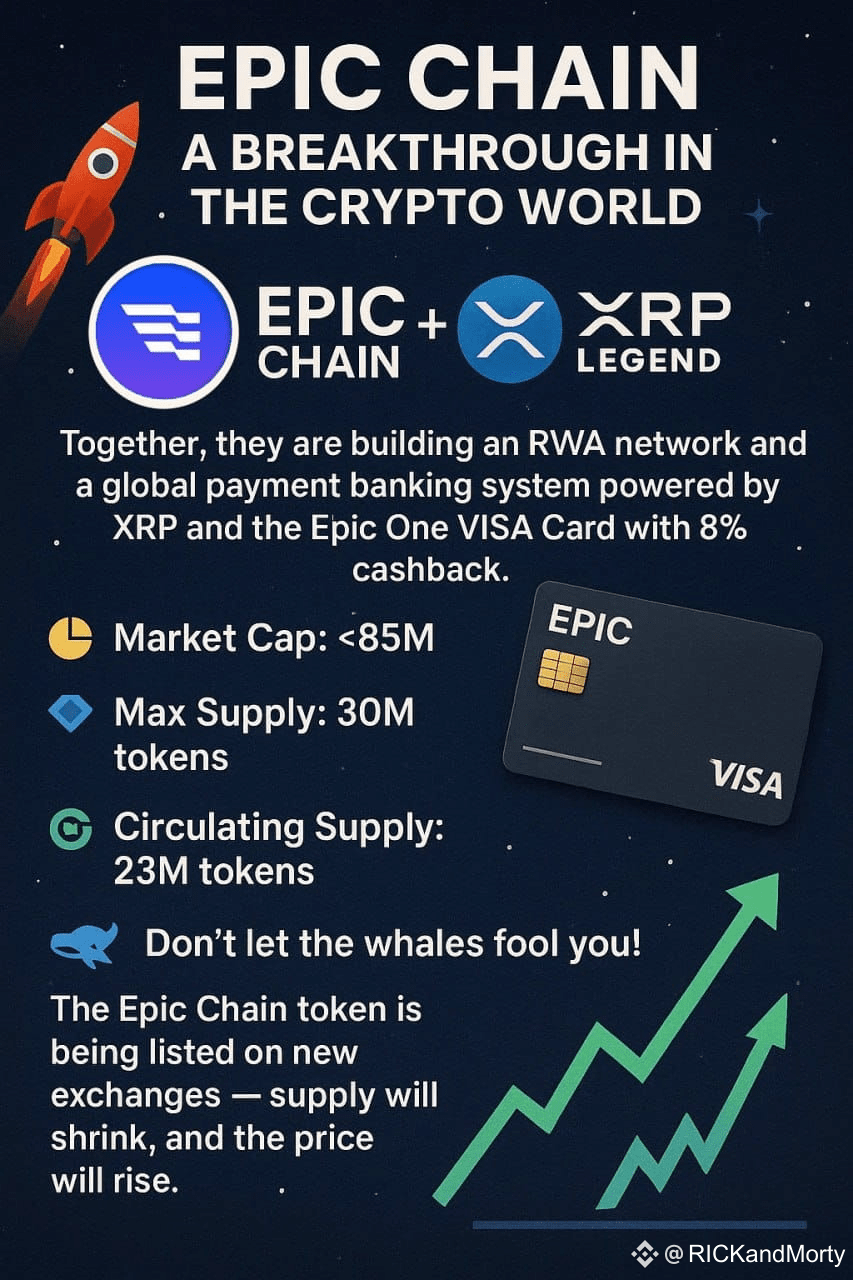 EPIC Chain is gaining popularity thanks to its partnership | epic_xrp on  Binance Square