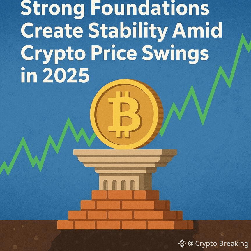 Strong Foundations Create Stability Amid Crypto Price Swings In 2025