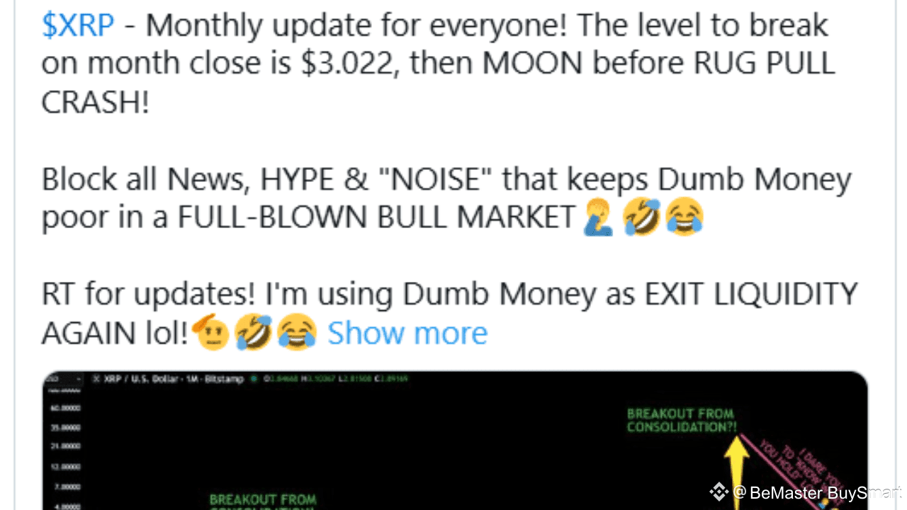 Analyst: XRP Will See Massive Rally before This Looming 95% Crash |  BeMaster BuySmart on Binance Square