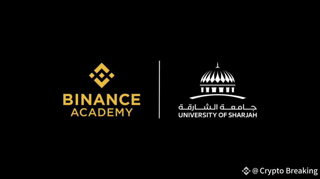 University Of Sharjah Signs Strategic Mou With Binance Academy To Foster Blockchain Innovation And Talent Development, Sharjah, Uae