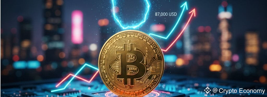 BTC Holds Firm at $87,000