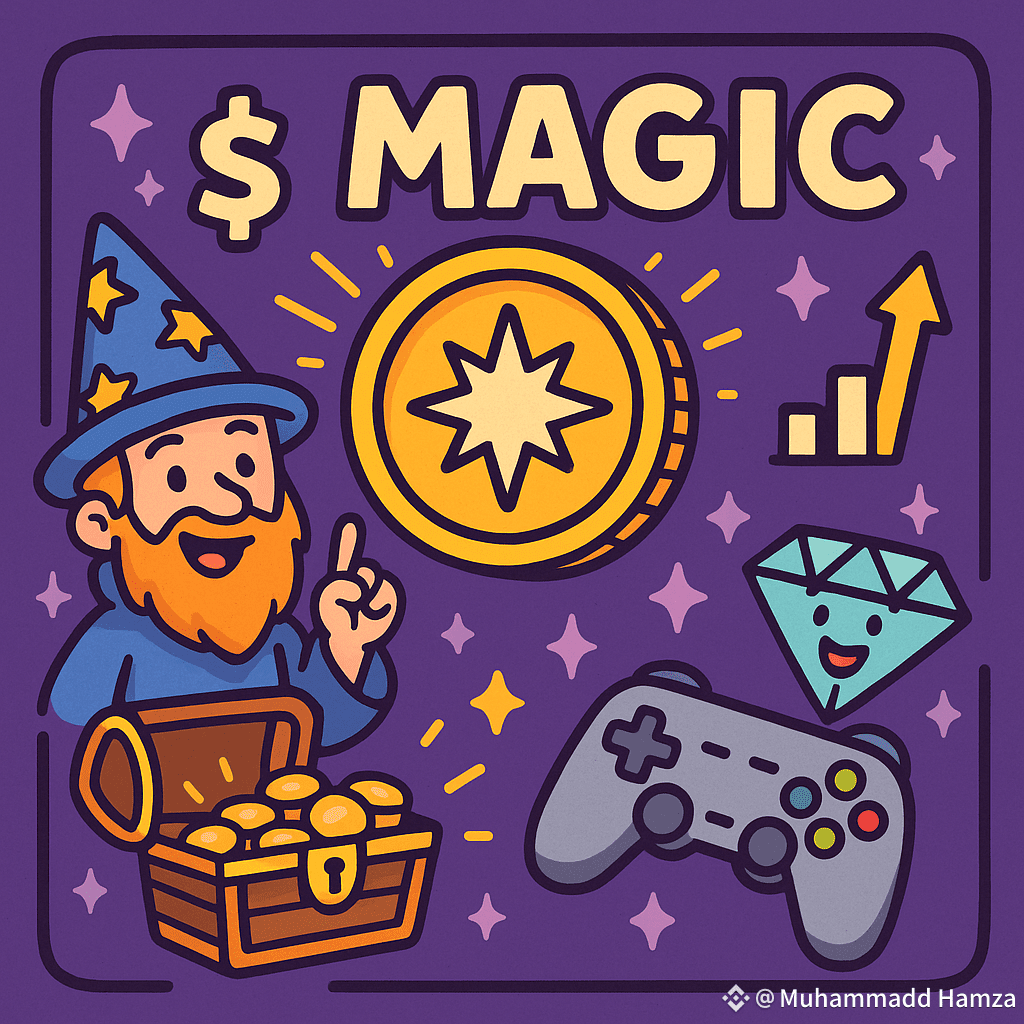 ✨🚀 Magic Coin ($MAGIC): The Hidden Gem Turning Heads in Crypto! 💎🧙‍♂️ |  Muhammadd Hamza on Binance Square