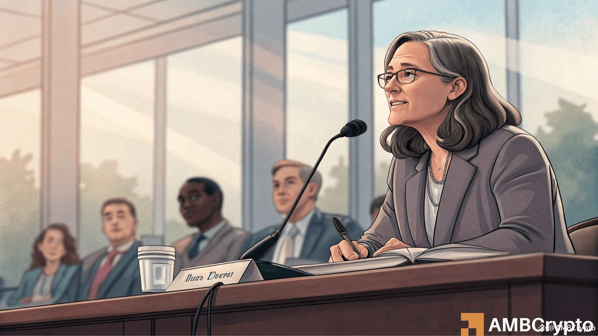 All about SEC Commissioner Peirce's call for blockchain-based financial privacy
