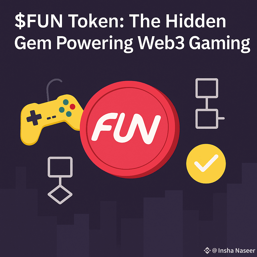 🚀 $FUN Token: The Hidden Gem Powering Web3 Gaming Just dro | Insha ...