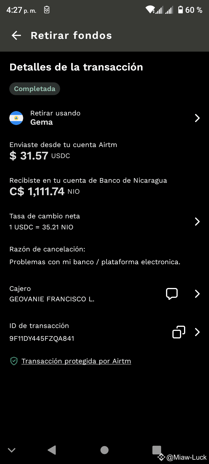 I was able to withdraw my money😁 First, you need to sell | Miaw-Luck on  Binance Square