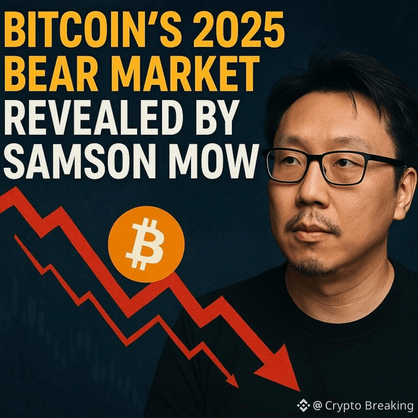 Bitcoin’s 2025 Bear Market Revealed By Samson Mow