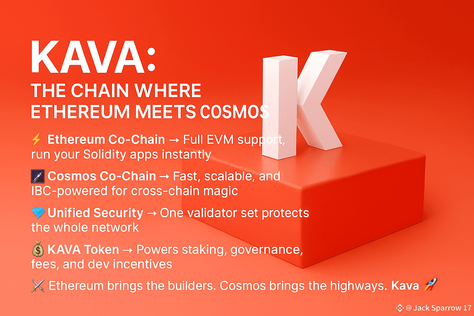 KAVA 🔥 KAVA: La Cadena Donde Ethereum Se Encuentra con Co | Jack Bullish  en Binance Square