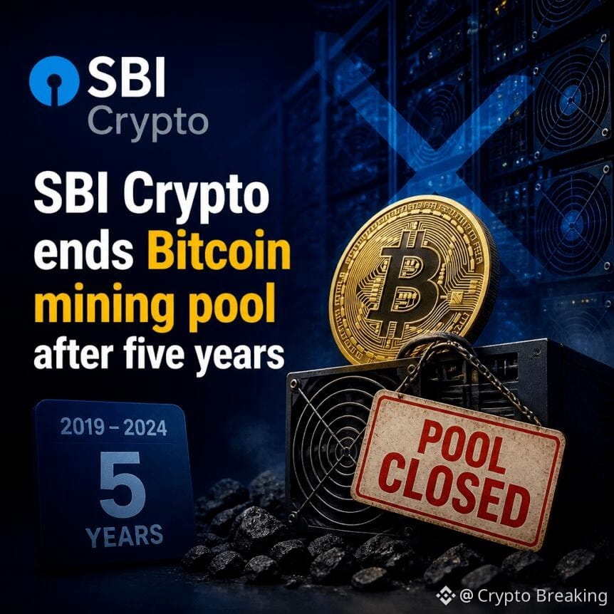 Sbi Crypto Ends Bitcoin Mining Pool After Five Years