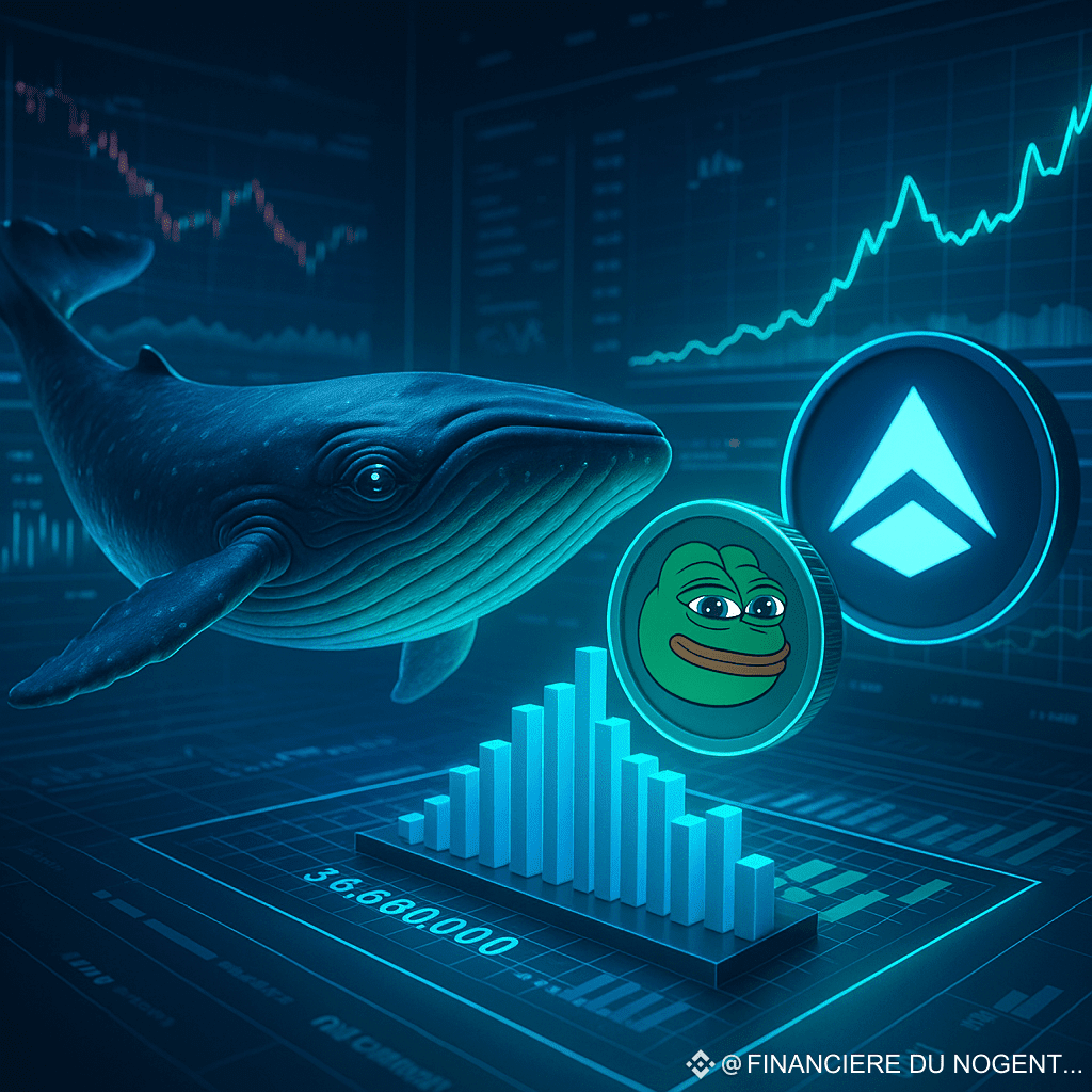 Mouvement majeur : Une grosse baleine $PEPE bascule massivement sur $ENA |  Professeur ALPHA on Binance Square