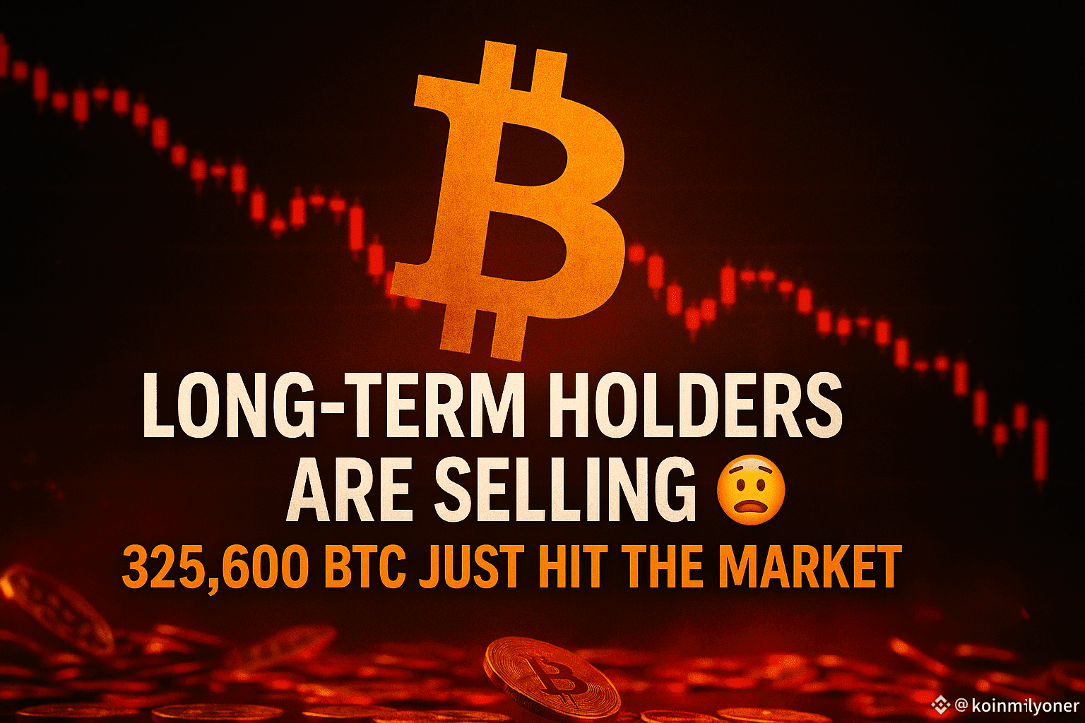 Long-Term Holders Are Selling 😬 — 325,600 BTC Just Hit the | koinmilyoner  on Binance Square