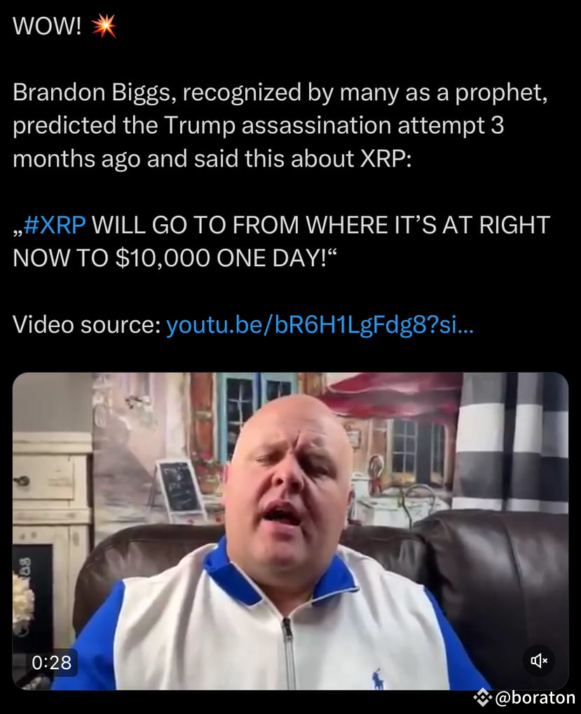 Prophetic Prediction: $XRP Price to Reach $10,000 A prophet | boraton on  Binance Square