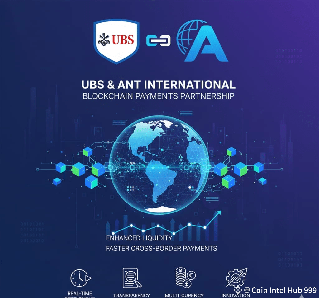 🚀 UBS & Ant International Join Forces on Blockchain Payment | Coin Intel  Hub 999 på Binance Square