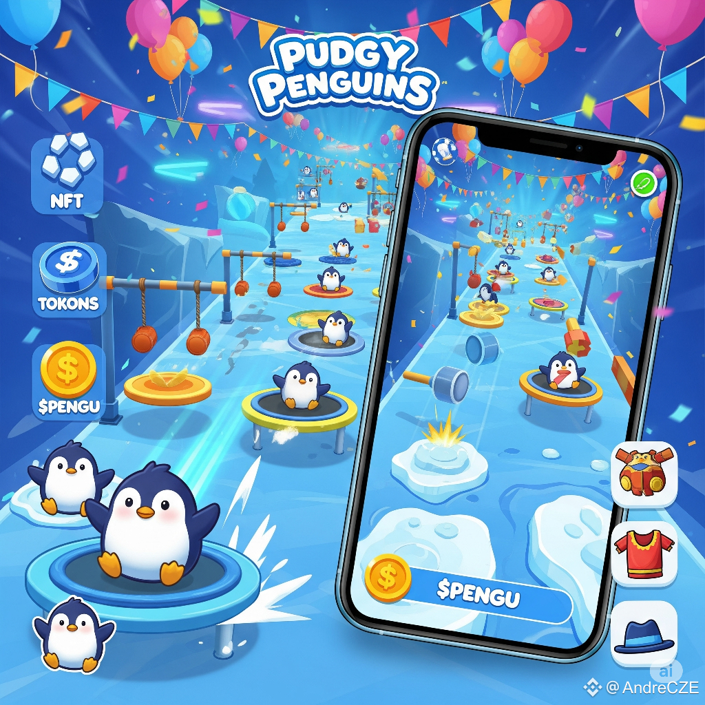 Pudgy Party: The Next Viral Mobile Game? 🎮 How It Could | AndreCZE on  Binance Square