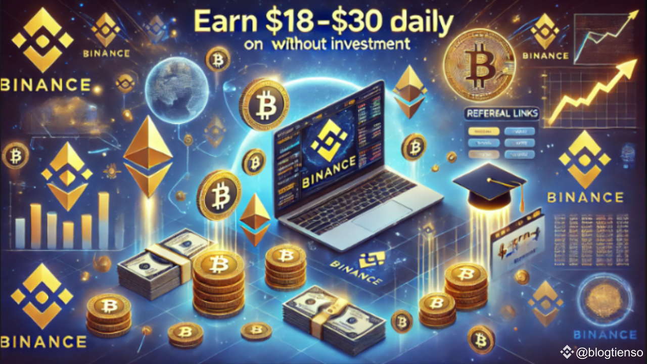 Earn $18 to $30 Daily on Binance Without Investing a Penny | blogtienso on  Binance Square