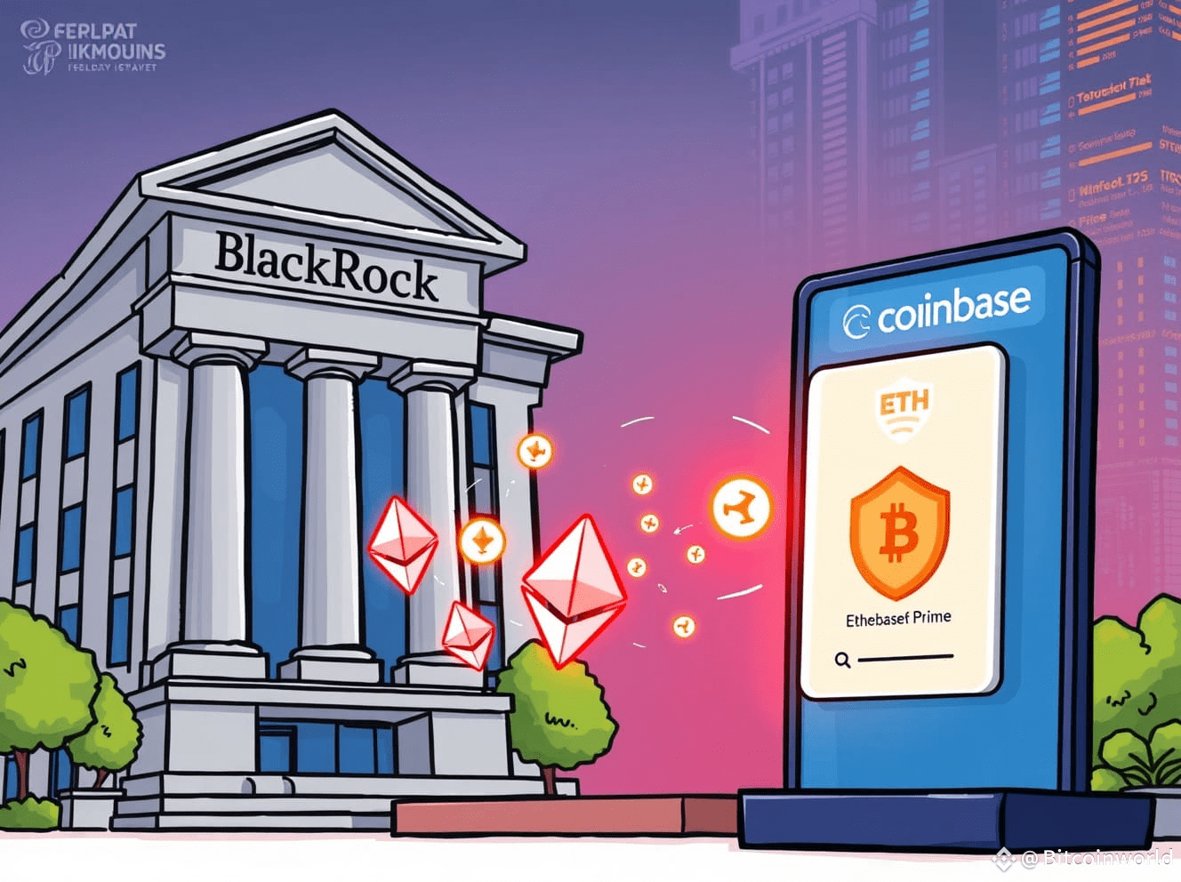BlackRock ETH Deposit: Unveiling Strategic Moves on Coinbase Prime |  Bitcoinworld on Binance Square