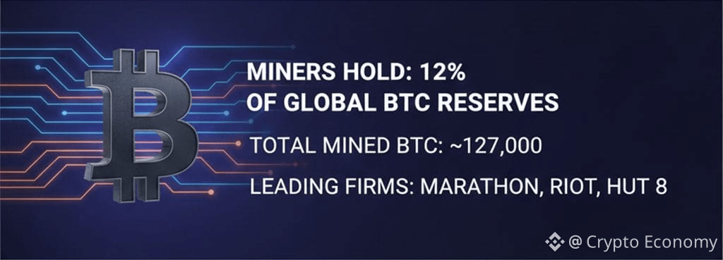 Miners Control 12% of Reserves