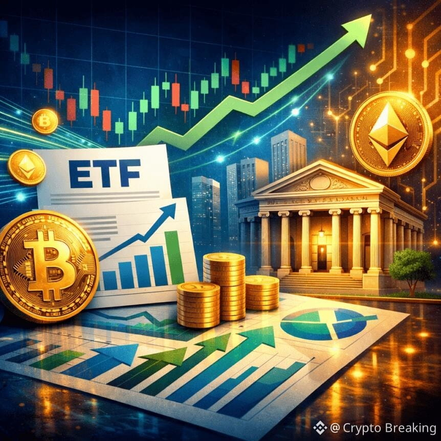 Etf Flows, Institutions Accelerate Crypto Adoption