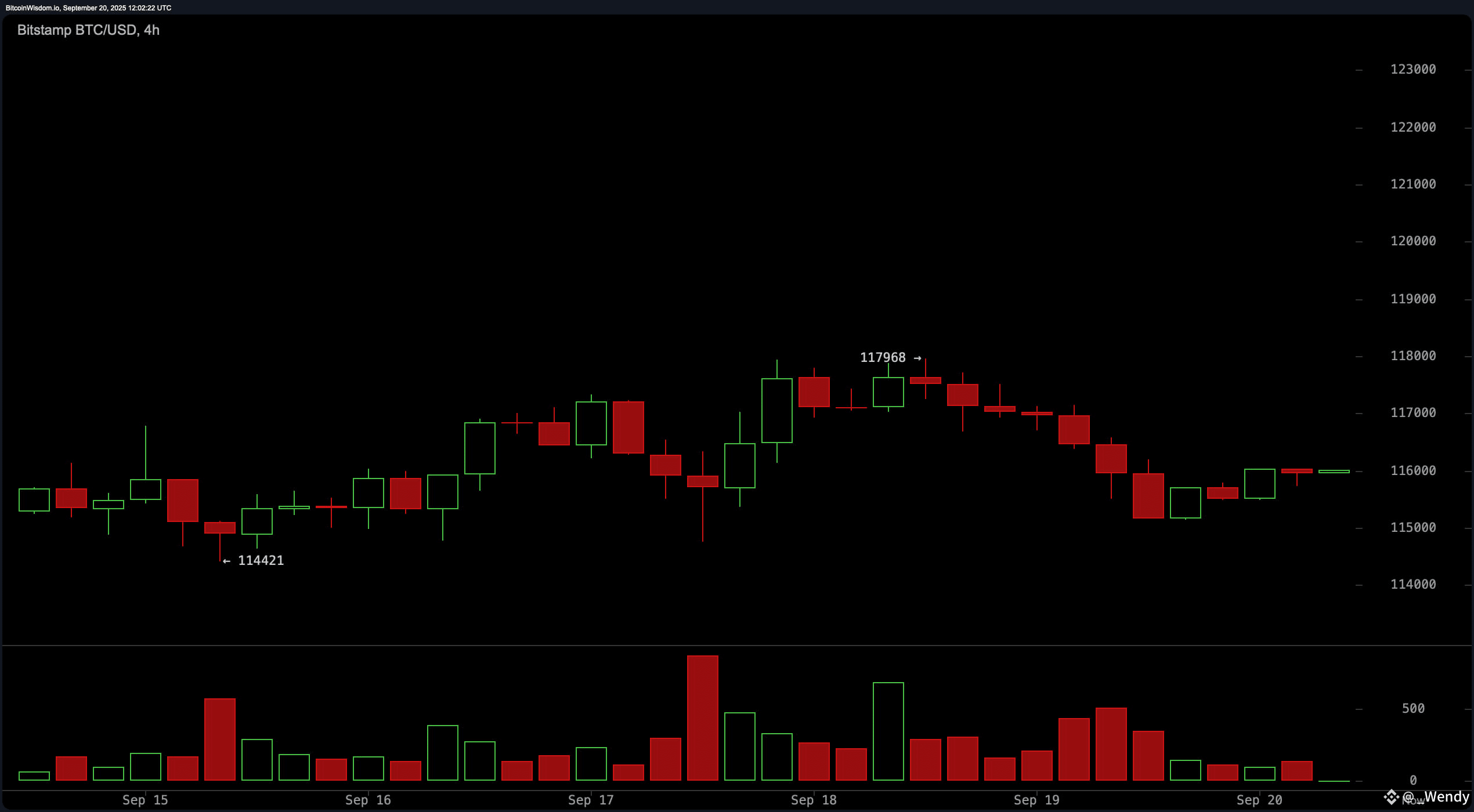 Bitcoin Price Watch: Bulls Eye $119K as Momentum Wavers