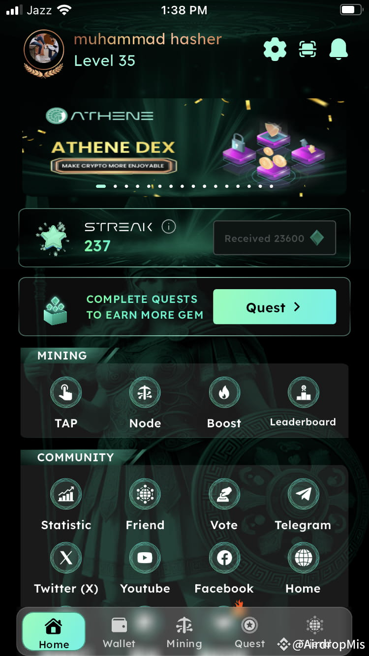 Hello guys , Athene network lunch new coin doge Listing | Mrcrypto780 on  Binance Square