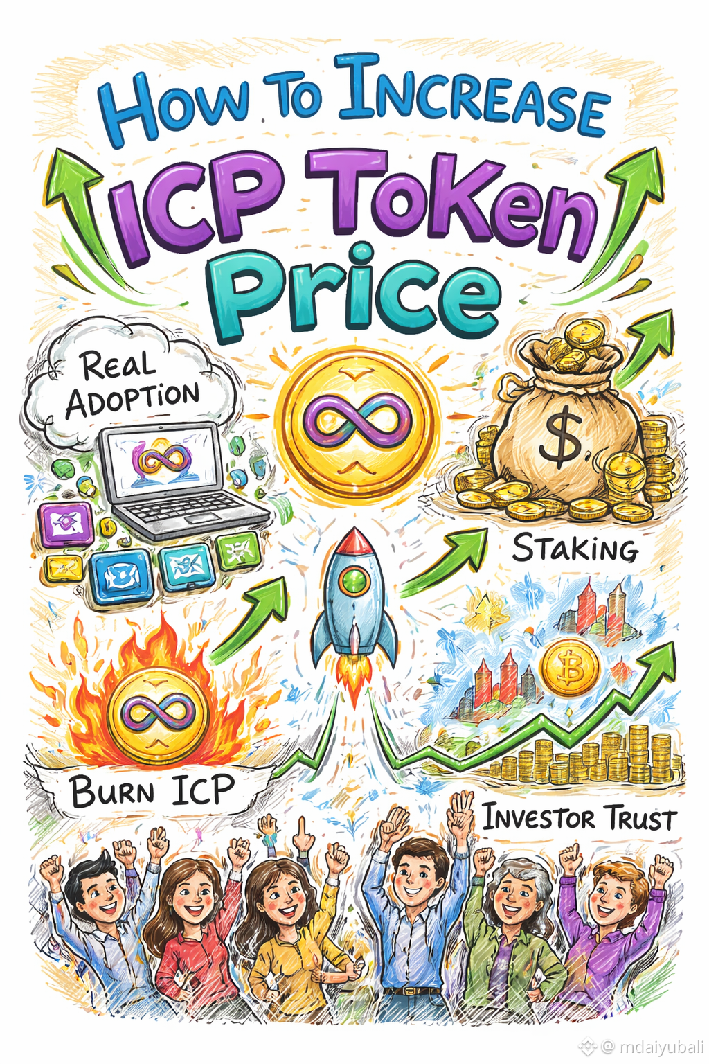 What Needs to Happen for ICP Token Price to Go Up | mdaiyubali en Binance  Square