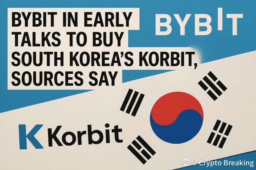 Bybit In Early Talks To Buy South Korea's Korbit, Sources Say  