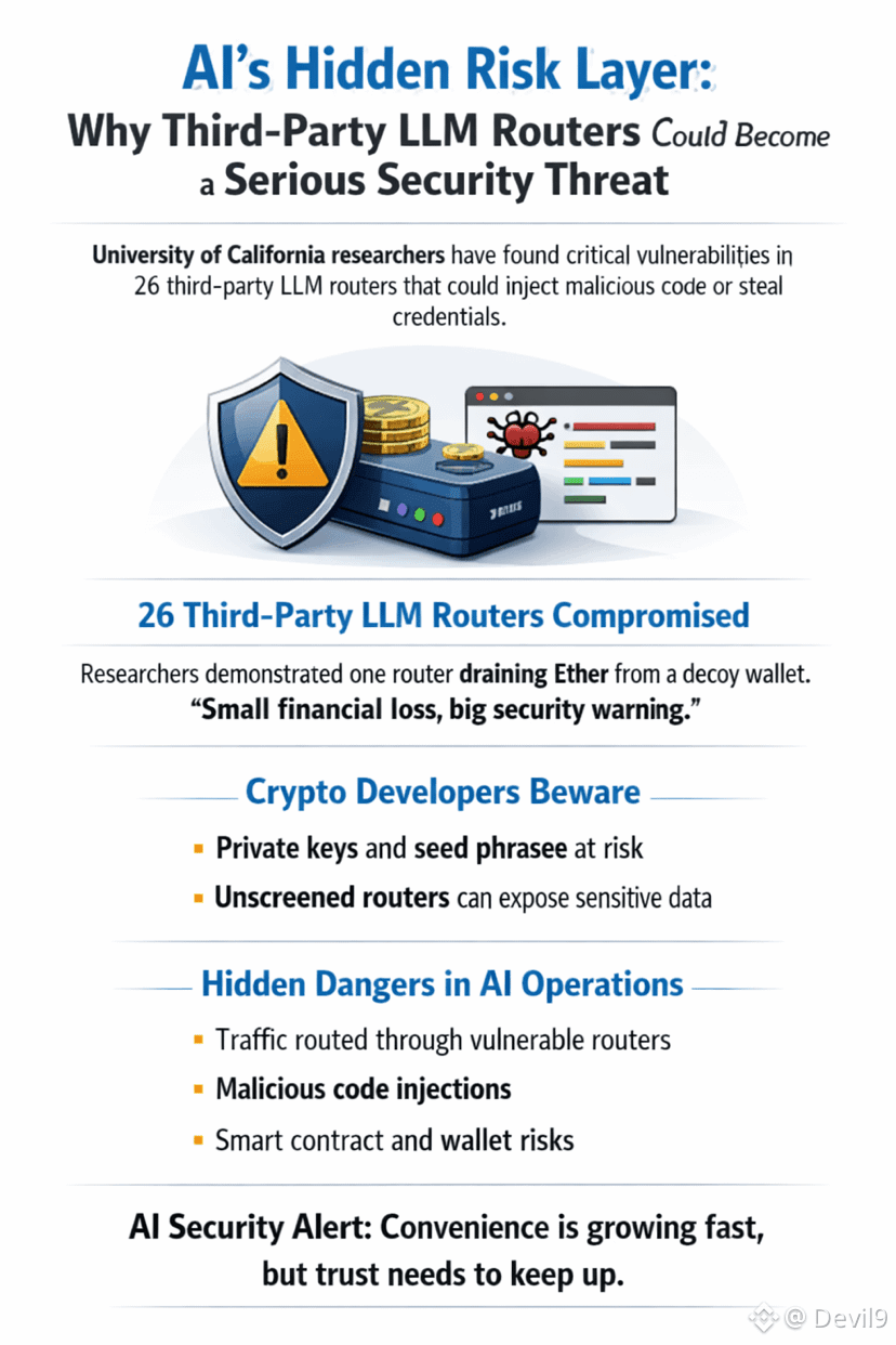 AI’s Hidden Risk Layer: Why Third-Party LLM Routers Could | Devil9 on ...
