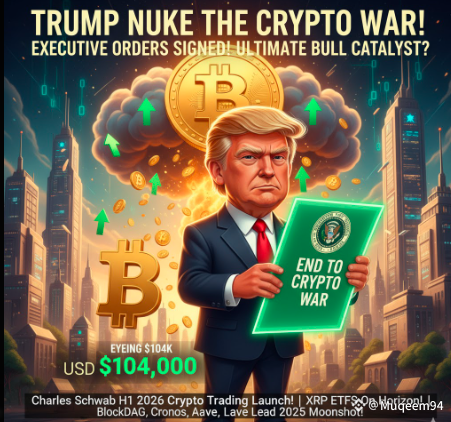 BREAKING: Trump Just NUKED the Crypto War – Executive Orders | Muqeem94