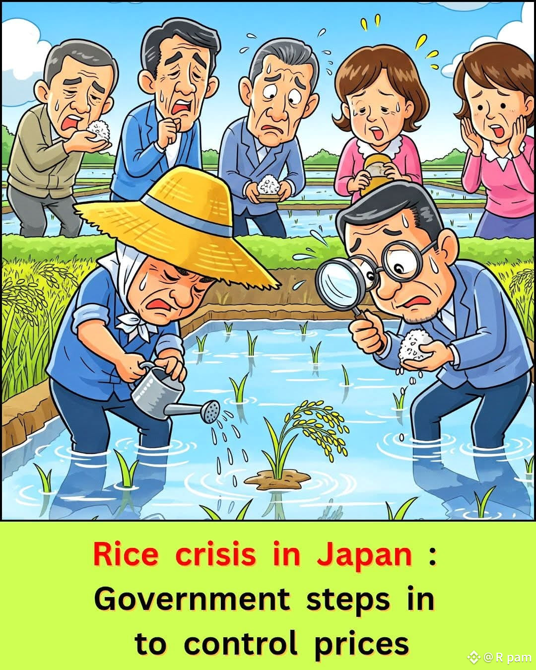 Japan 🇯🇵 is facing a big problem with rice 🍚. Rice price | Ripam on ...