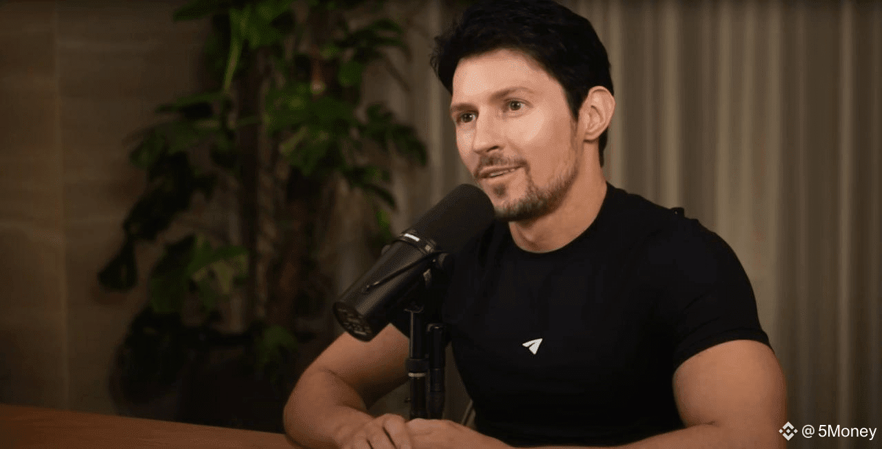 Telegram CEO: I live off Bitcoin, not Telegram In a recent | 5Money on  Binance Square