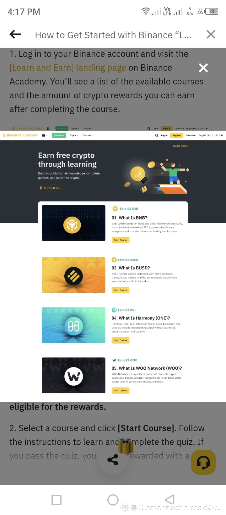 4. Para canjear la recompensa, ve a [Cuenta] - [Centro de Re | Elon Musk  Tesla 99 en Binance Square