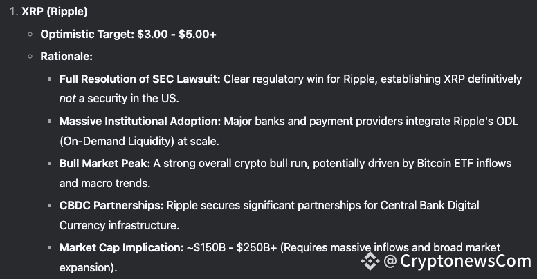 deepseek ai predicts xrp