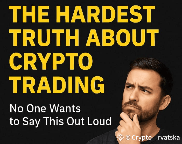 THE HARDEST TRUTH ABOUT CRYPTO TRADING (No One Wants to Say Crypto