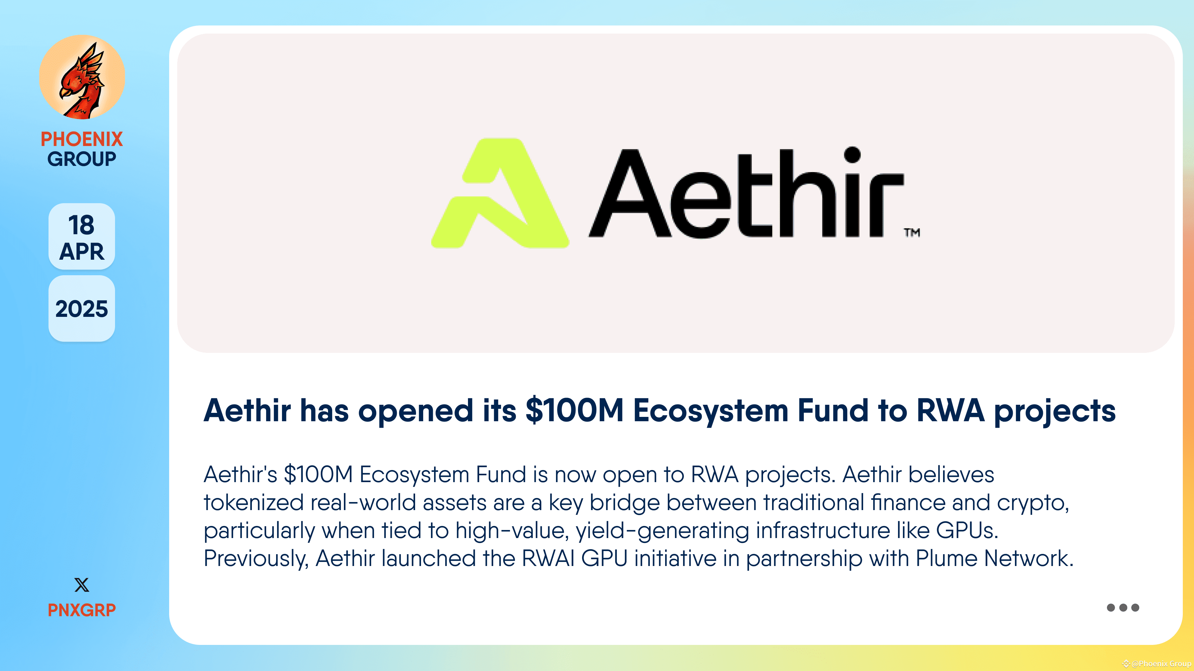 Latest #aethir News, Opinions and Feed Today | Binance Square