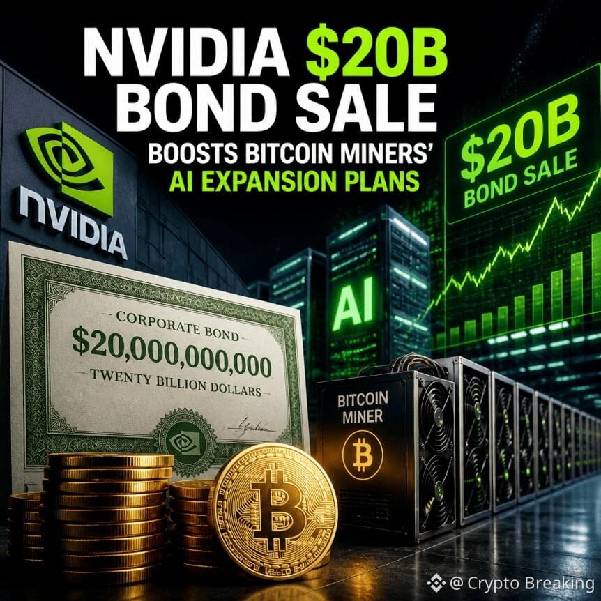 Nvidia $20b Bond Sale Boosts Bitcoin Miners’ Ai Expansion Plans