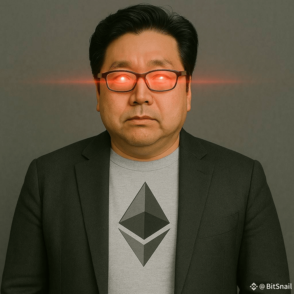 观点】💰汤姆·李（Tom Lee) 认为ETH 的目标价是60,000 美元，他还认为以太坊最终将取代比特币。   | BitSnail στο  Binance Square