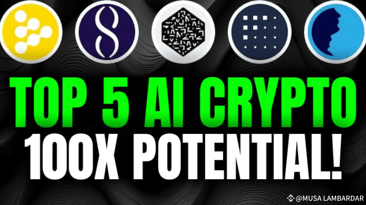 Top 5 AI Cryptocurrencies with 100x Potential | Amina Riaz on Binance Square