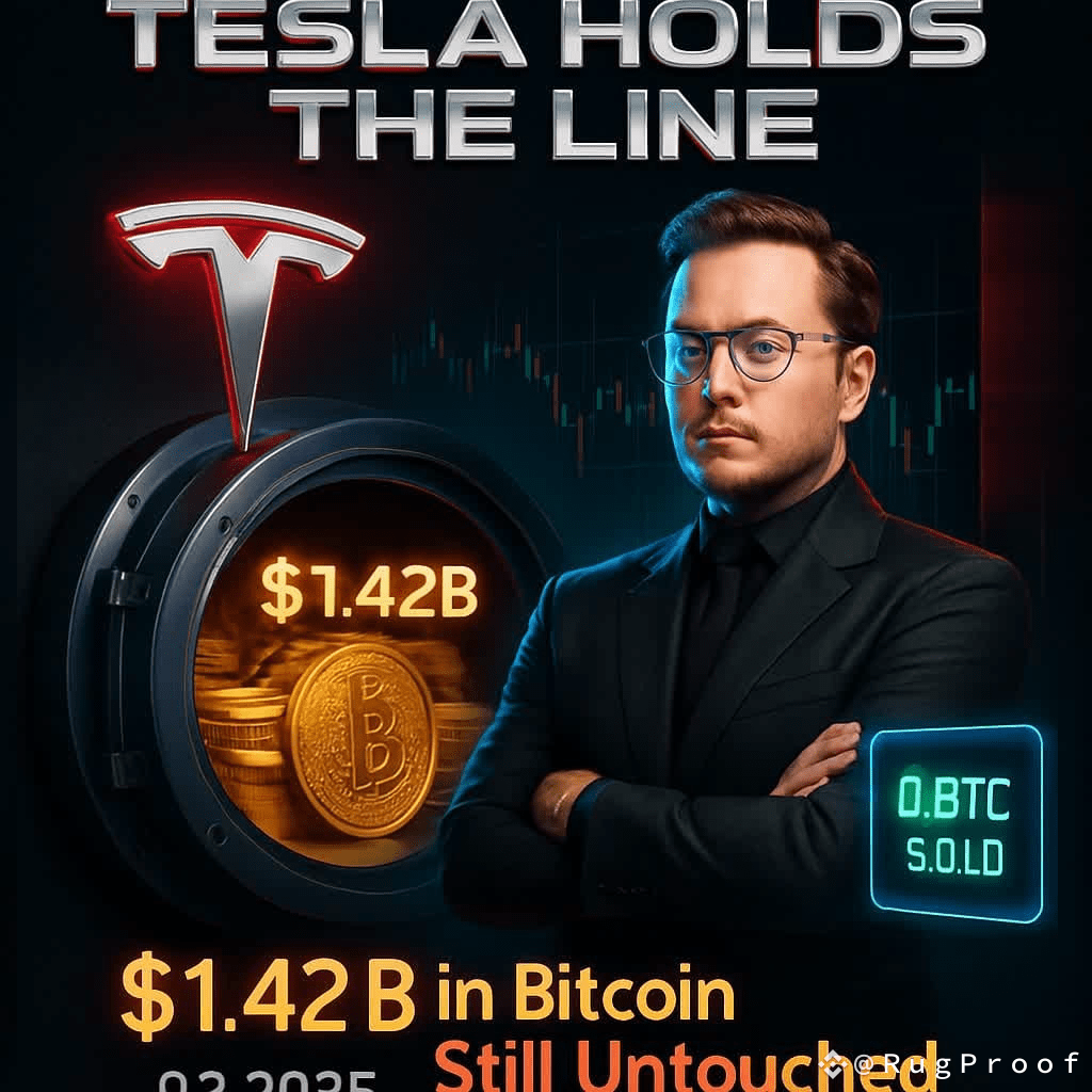 Tesla bestätigte, dass keine ihrer Bitcoin-Bestände im Wert | Hyper_01 auf  Binance Square