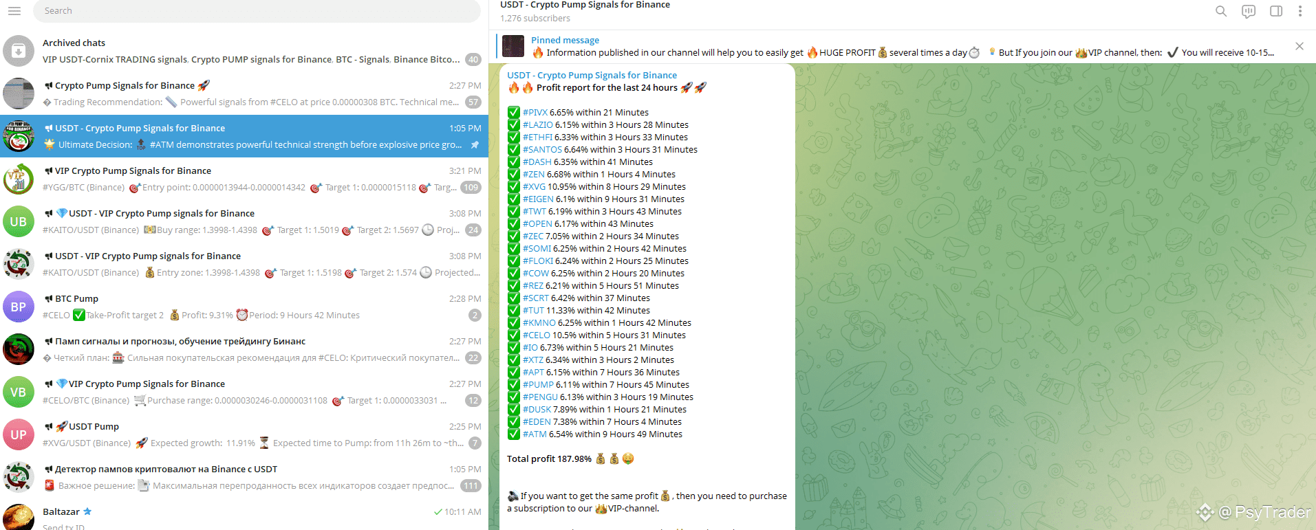 Crypto Pump Signals for Binance: Your Guide to the World of Cryptocurrency  Investments | PsyTrader on Binance Square