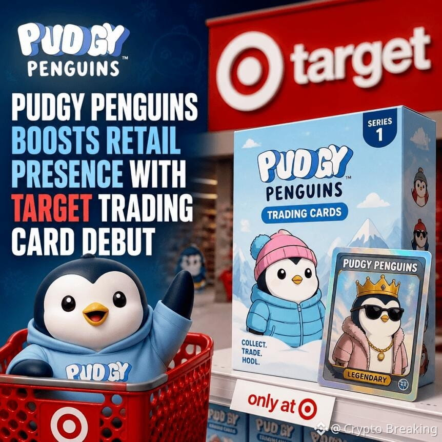Pudgy Penguins Boosts Retail Presence With Target Trading Card Debut