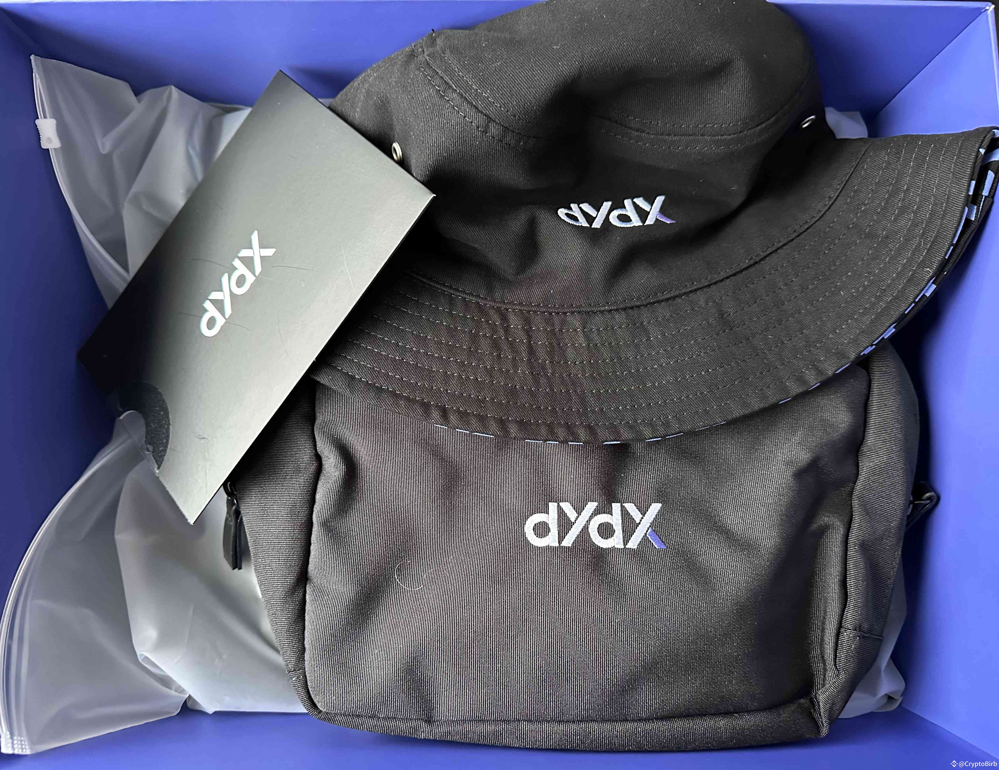Thanks for sending great swag @dYdX unlimited. Proud partner ...