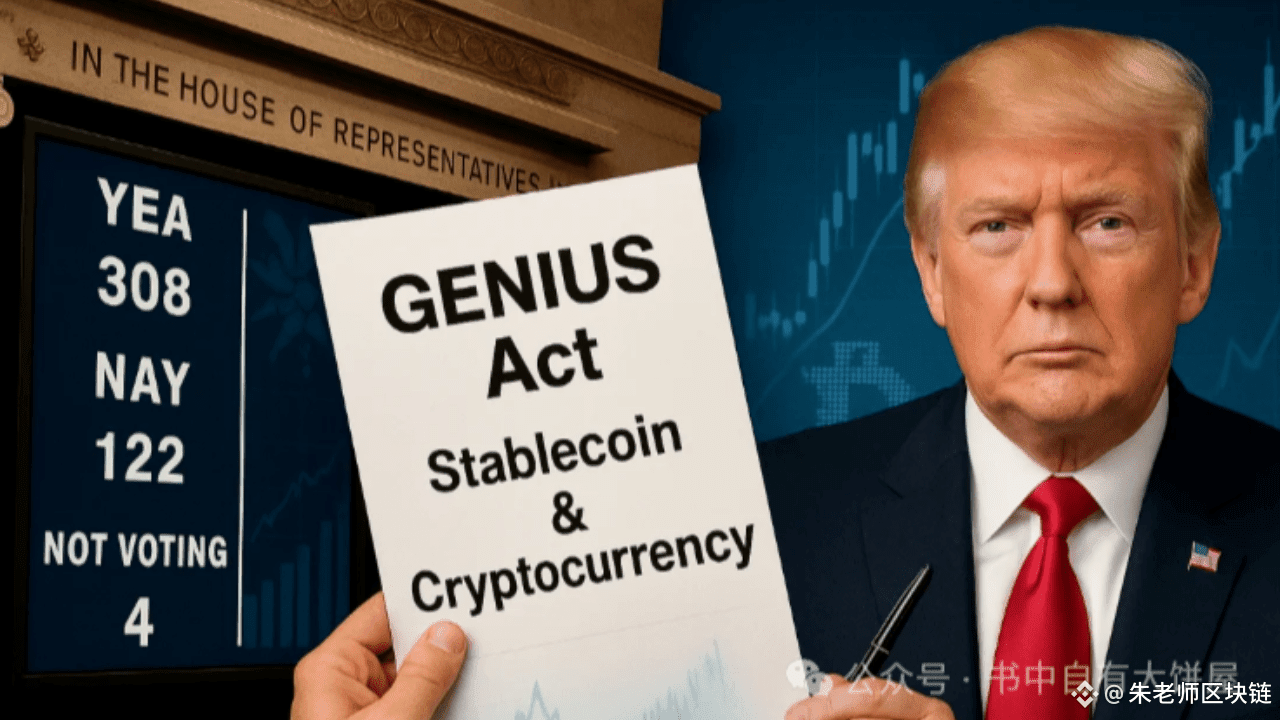 Epic Benefit? The Stablecoin Bill Passed & Offshore Stablecoins Are Here! |  朱老师区块链 on Binance Square