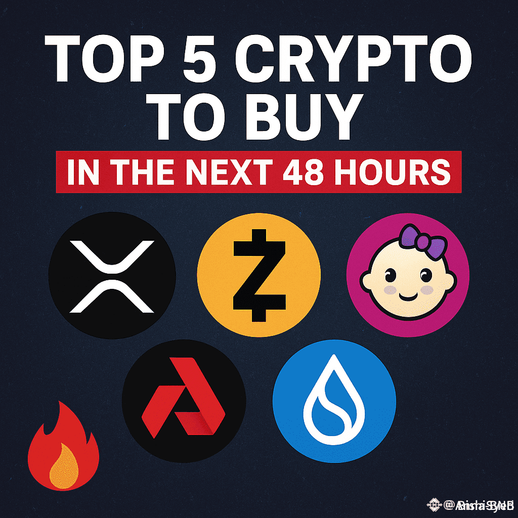 🚀 Top 5 Cryptos to Watch in the Next 48 Hours --- 1️⃣ XR | Anna-BNB on  Binance Square