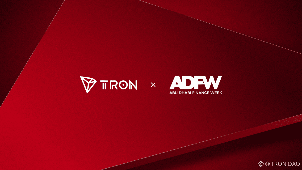 TRON participated in Abu Dhabi Finance Week (ADFW) 2025, hel | TRON DAO on  Binance Square