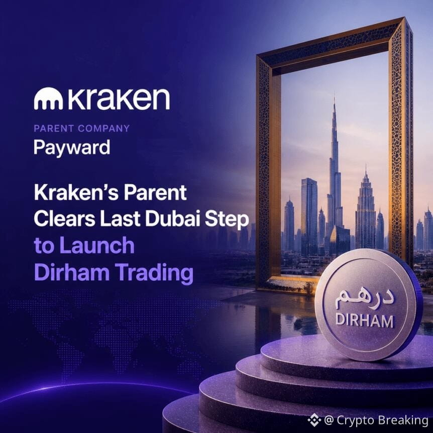 Kraken’s Parent Clears Last Dubai Step To Launch Dirham Trading
