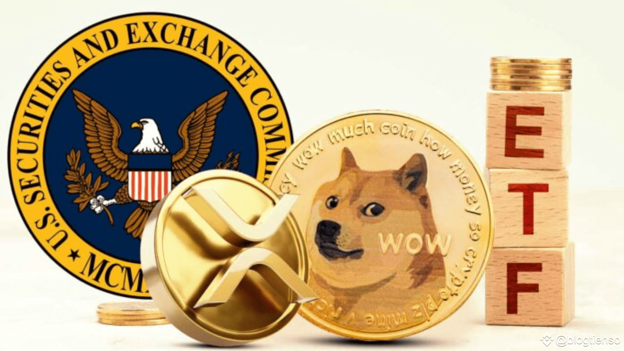 SEC Verschiebt Entscheidung über ETF XRP, Dogecoin auf Oktober | blogtienso  auf Binance Square
