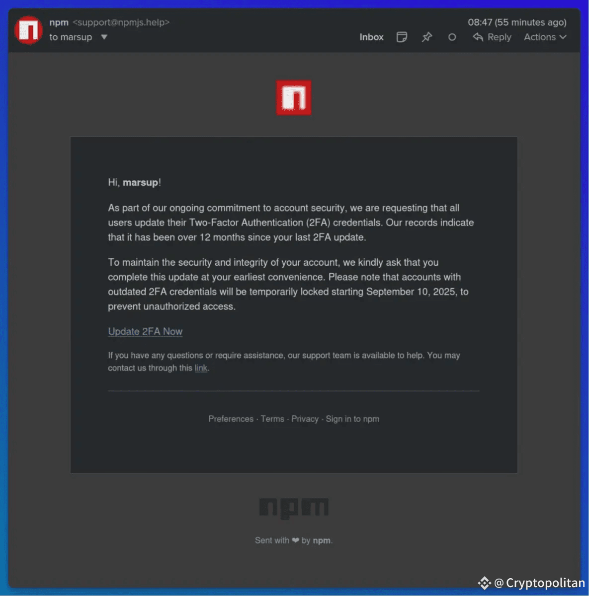 Is Binance customer data, assets at risk after major supply chain attack?