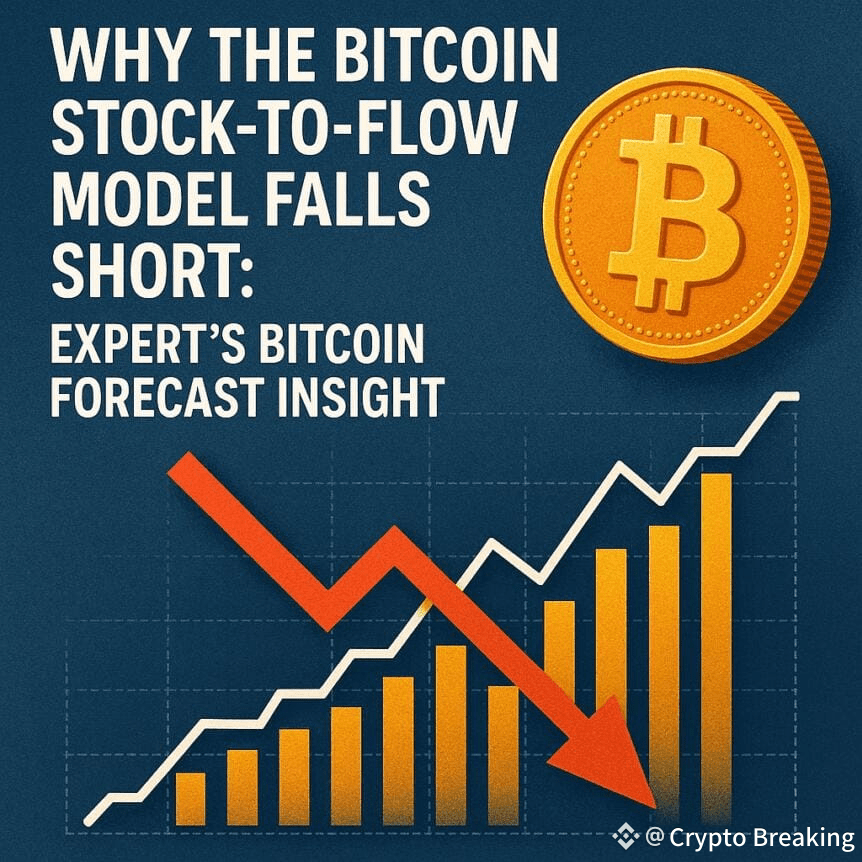 Why The Bitcoin Stock-To-Flow Model Falls Short: Expert's Bitcoin Forecast Insight