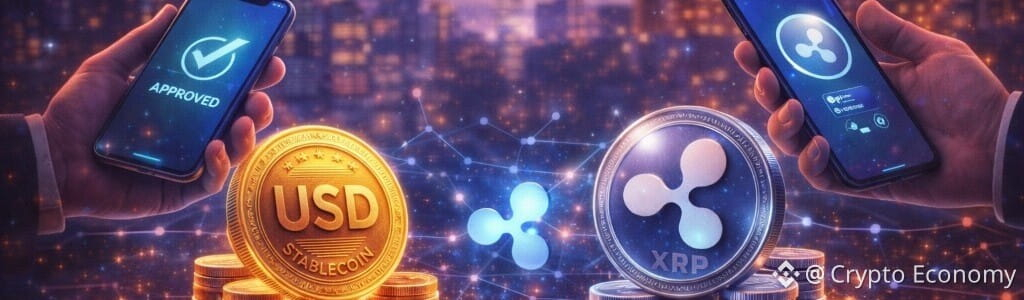 Ripple is testing a small stablecoin-backed real-time payment delivery transaction on XRPL, signaling that payment experimentation is moving closer to practical network usage.
