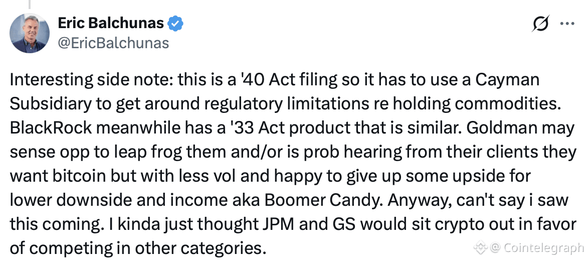 Goldman Sachs, Banks, Ethereum, Gold, Solana, MicroStrategy